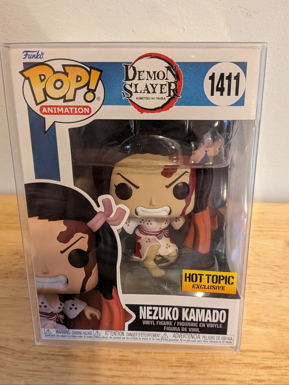 Funko Pop! Animation Nezuko Kamado - Pink Black Red